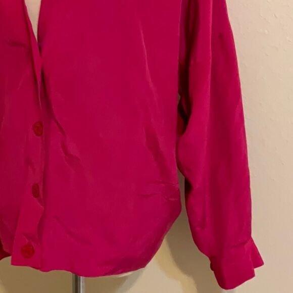 OBLISK ALL SILK vintage blazer medium - Picture 3 of 9